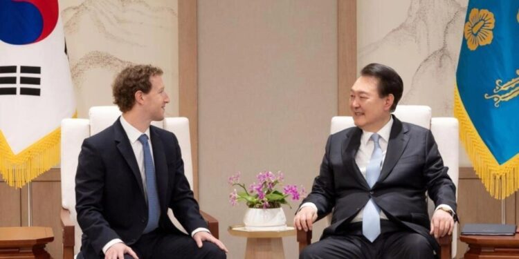 Exploring AI and XR Collaboration: Yoon Meets Zuckerberg in Seoul