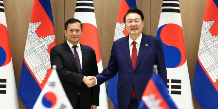 South Korea and Cambodia Elevate Relations to Strategic Partnership