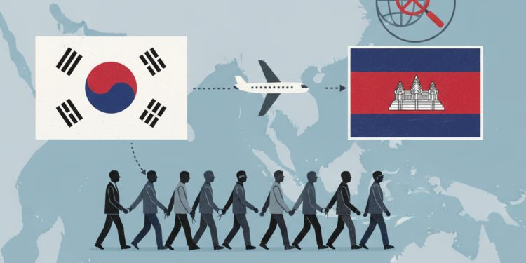 South Korea repatriates 73 scam suspects from Cambodia amid crackdown on overseas fraud