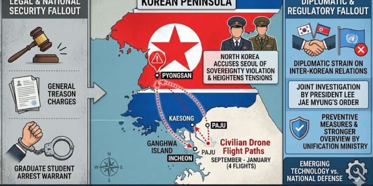 Civilian Drone Flights Into North Korea Trigger Legal and Diplomatic Fallout