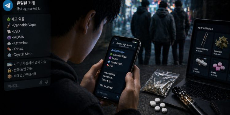 Online Drug Networks Draw South Korean Youth Into Expanding Illicit Market