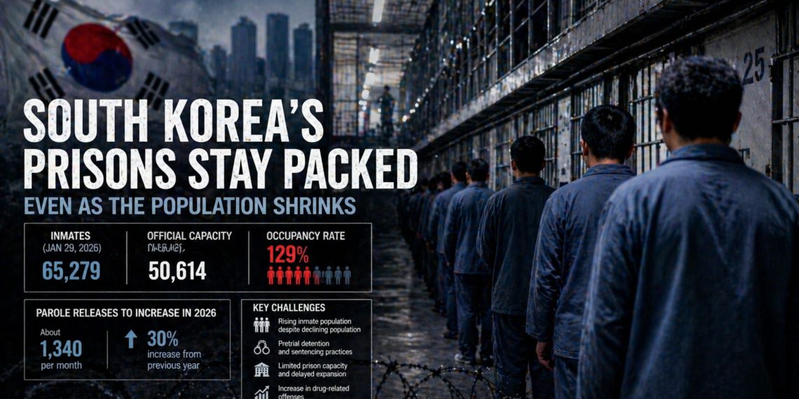 South Korea Turns to Parole to Ease Pressure on Packed Prisons
