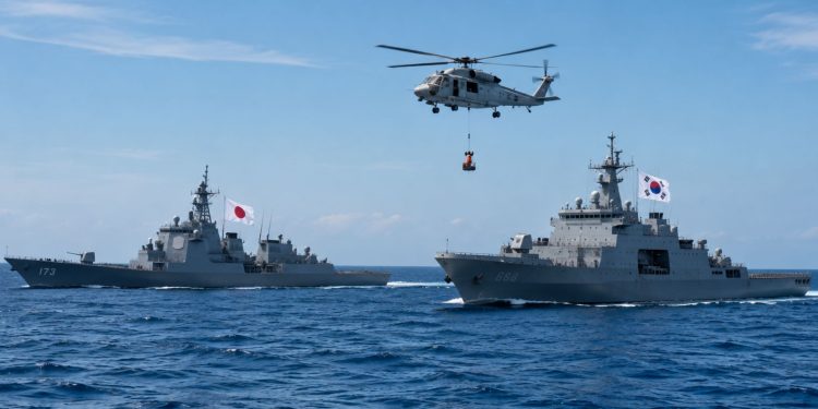 Seoul, Tokyo Expand Defense Cooperation with First Joint Search-and-Rescue Drill in Nine Years